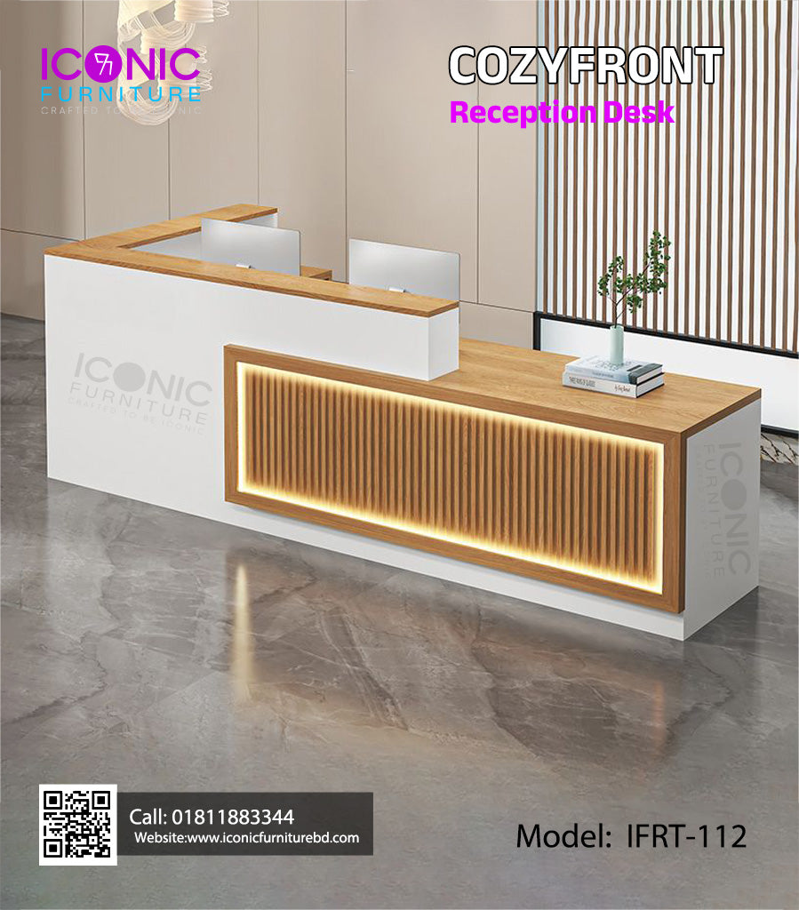 Cozyfornt Reception Desk | IFRT-112 – Iconic Furniture