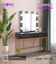 Whisper Dressing Table | IFDT-106