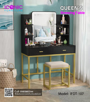 Queens  Dressing Table | IFDT-107