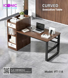 Curved  Executive Table | IFT- 118