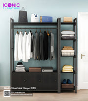 Modern  Closet and Hanger | IFCH-101