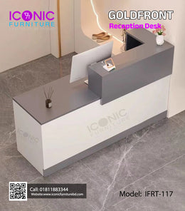Goldfront Reception Desk | IFRT-117