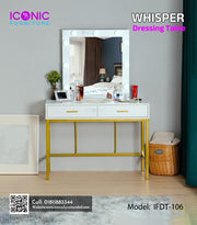 Whisper Dressing Table | IFDT-106