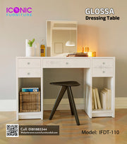 Glossa Dressing Table | IFDT-110