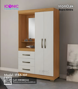 IronOak Board Almirah | IFBA-107