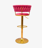 Velvet Bar stool  |   IFC-162