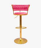 Velvet Bar stool  |   IFC-162