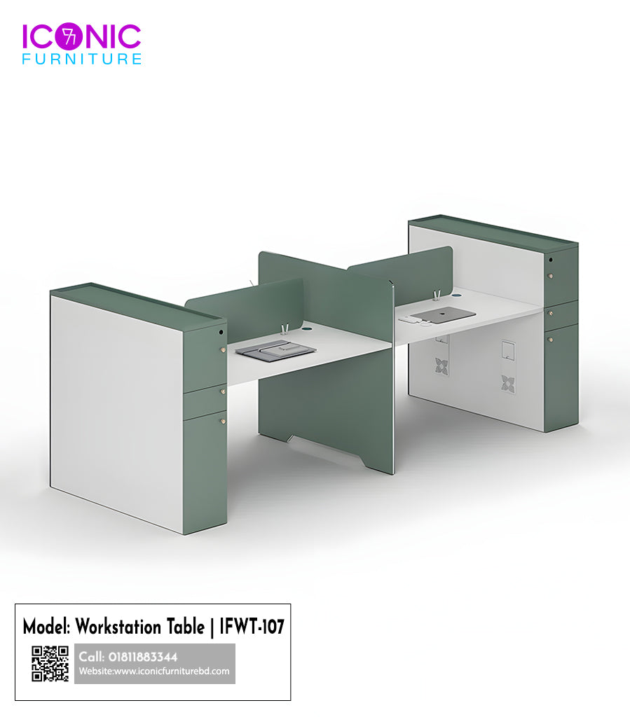 4Zone Workstation Table | IFWT-107