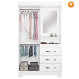 IronOak Board Almirah | IFBA-107